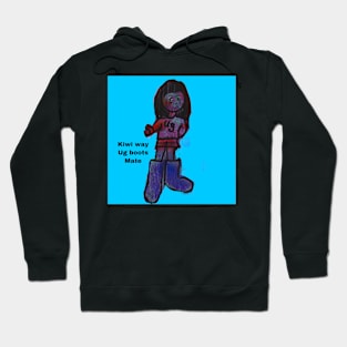 Ug girl blue Hoodie